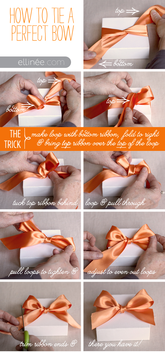 How to Tie a Perfect Bow on a Present - Steps & Video
